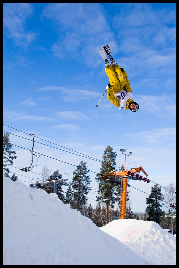 Nightmares Gesundaberget. Photo: Andreas Timfält. Rider: Hampus Öhlin.