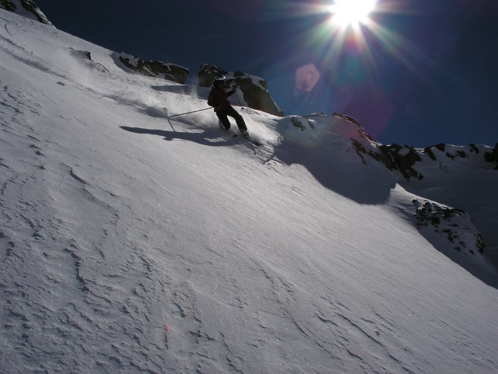 Ikke så bra bilde, men bra dag på ski!!. Photo: Einar Drøpping. Rider: Meg selv.