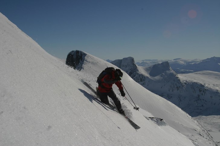 Photo: Simen Berg. Rider: Fredrik Sandberg.