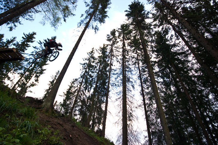 Drops i frognersetern. Photo: Philip Rylander. Rider: Eric Westling.