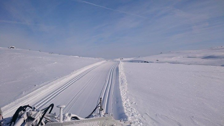 Strålende forhold ei uke før påske!
Det nærmer.