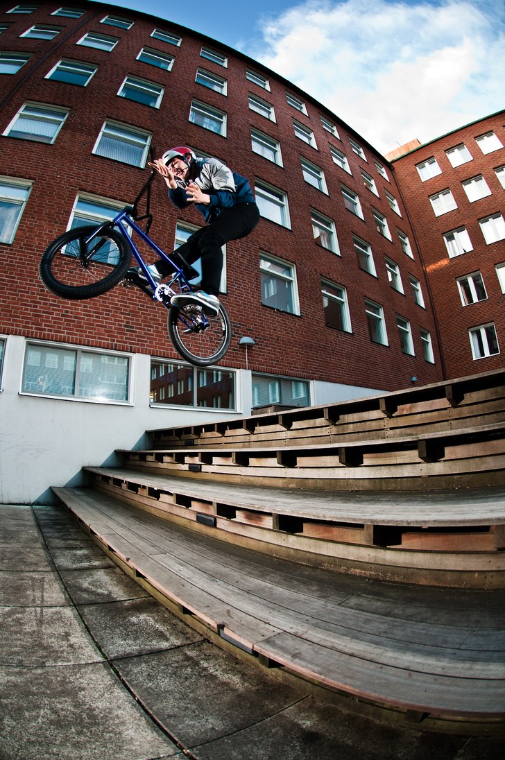 Barre Session. Photo: Magnus Karlsson. Rider: Nicholas Jackson.