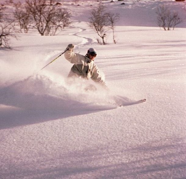 en fin dag i björnrike.... Photo: Bengt Luthman. Rider: Björn Ångman.