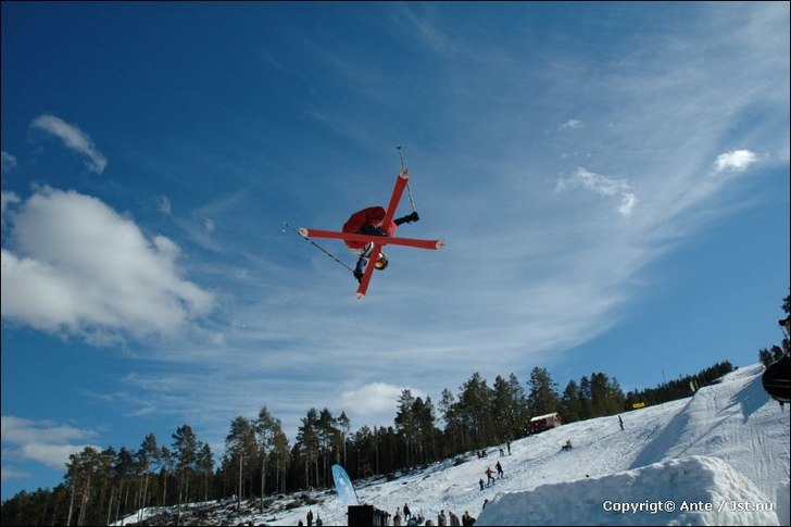 Cork 9 reverse tail i Järvsö Bigair. Photo: Ante Fransson/www.freeradical.se. Rider: Andreas.