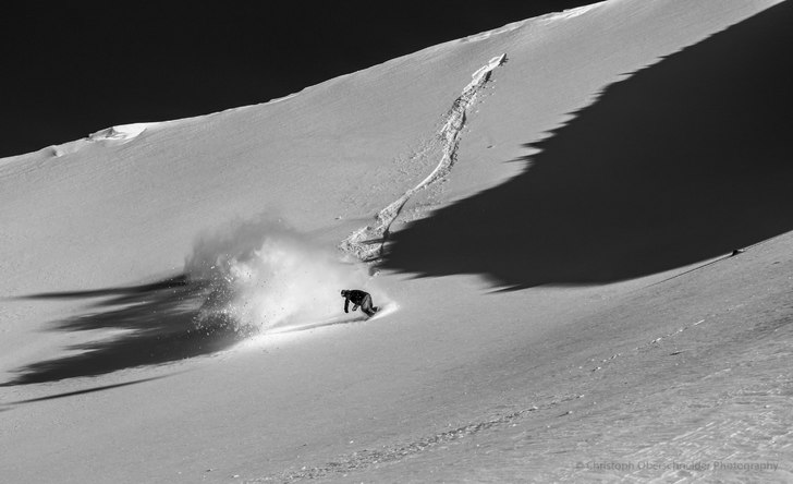 The Halloween Powder Monster. Photo: Christoph Oberschneider. Rider: Jordan Powderly.