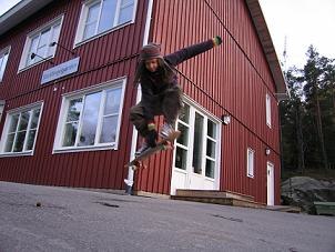 ollie indy  . Photo: David Husberg. Rider: Oscar Olson.