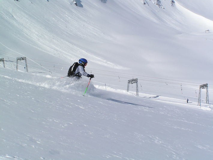 Jag åker offpist. Photo: Mats Westin. Rider: Felicia Westin.