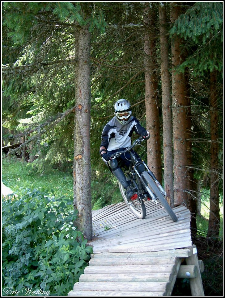 Marcus rippa loss på NSn i Lesgets. Photo: Eric Westling. Rider: Marcus.