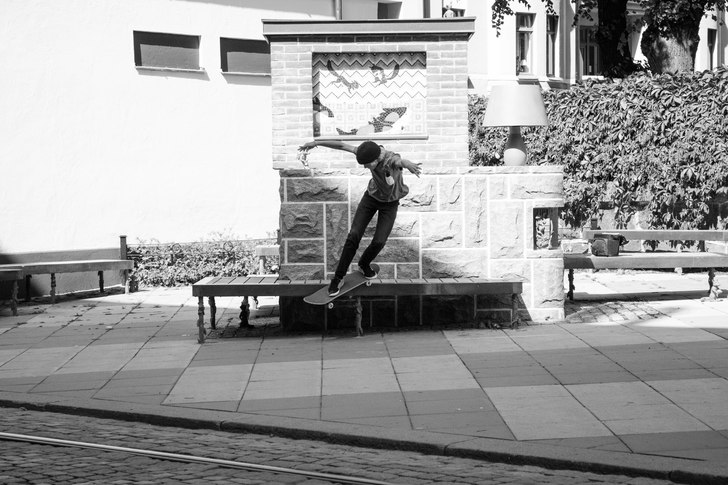 Photo: Erik Ulvdell. Rider: Jakob Stein.