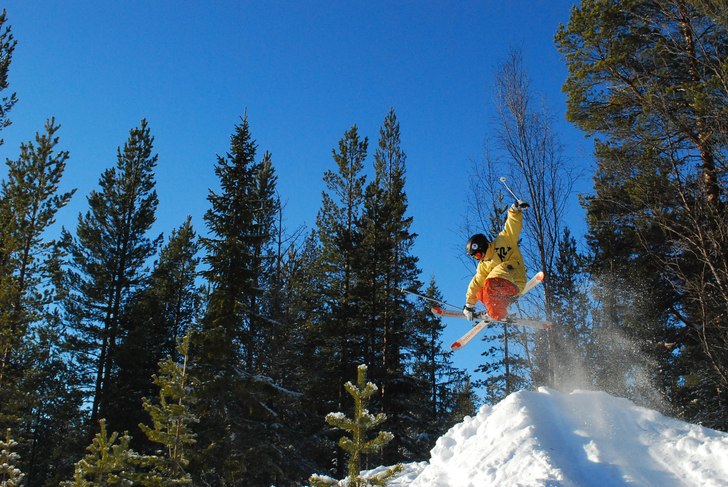 360 mute BC-Kick. Photo: Petter Andersson. Rider: Oskar Andersson.