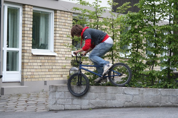 Riktigt fin grind!. Photo: Jag. Rider: Christopher.