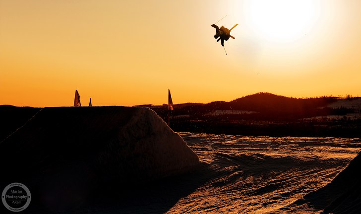 Photo: Martin Axéll. Rider: Oliver Karlberg.