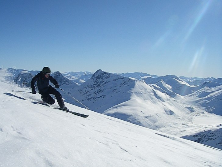 Norge+sol+brant+snö=världsklass!!!. Photo: Jan. Rider: Micke.