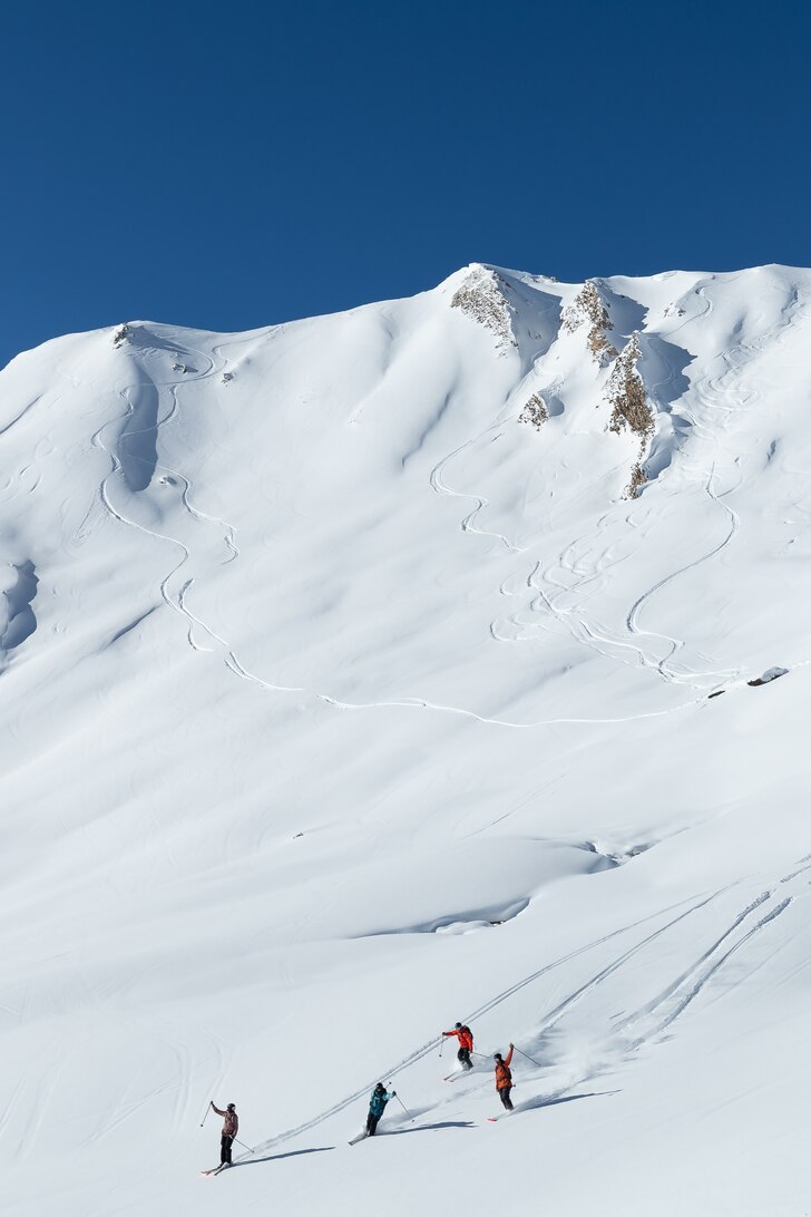 4 Raggare och en orörd ridge..