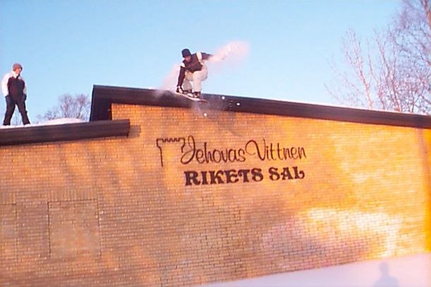 Tyckte det var en lite kaxig bild bara... Photo: Ludvig Boström. Rider: Jag.