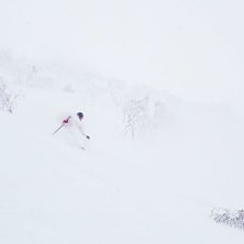 Japansk sn&ouml;. Photo: Edwin Ljungstrand. Rider: Andreas Ojam&auml;e.