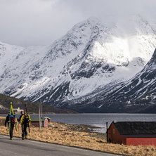 Hemg&aring;ng. Start och slut vid strandkanten..