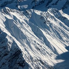 Unskied valley full of spines in chilean Andes, Ju. Photo: Stefan Joller.