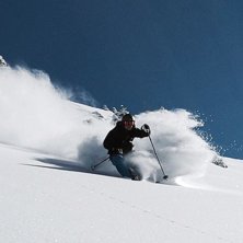 Bra liftburen off-piste i Davos..