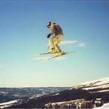Snowboardparken i Br&auml;cke. Photo: Patrik Durfors. Rider: Goram Norlign.