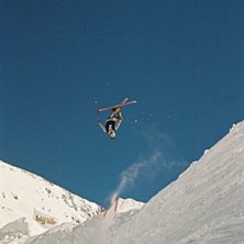 Red Bull Big Air 2001. Photo: Peter Boman. Rider: Josh Loubek.