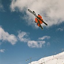 Red Bull Big Air 2001. Photo: Peter Boman. Rider: Henrik Winstedt.