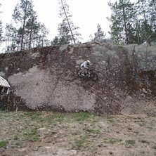 tog wallriden i kanis . Photo: h&aring;kan lindahl. Rider: pontus lindahl.