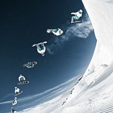 12 &aring;rige Ollie fr&aring;n Ischgl n&ouml;ter sin stora doub. Photo: Marcus R&ouml;nne. Rider: Ollie.