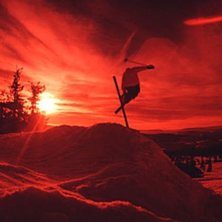 R&ouml;dfilter... Photo: David Levin. Rider: Johan Ferner.