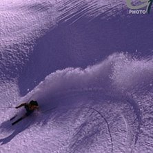 Canadian freeskier Jonas Delogne having a go at it. Photo: Yves Garneau. Rider: Jonas Delogne.