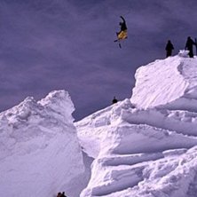 The Are freestyle weekend brought out some of the . Photo: Yves Garneau. Rider: unknown.