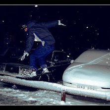I v&auml;ntan p&aring; hemsedal resan i februari, drog vi u. Photo: Trickboard. Rider: Niklas Dalhqvist.