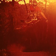 Efter en helg med SM-guld i b&aring;de downhill och 4X . Photo: Mattias Fredriksson. Rider: Robin Wallner.