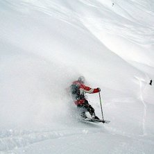 Puderdag i Vallon D&amp;#039;arbi. Photo: Martin Alm. Rider: Gustaf H&ouml;&ouml;k.
