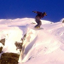 Knallat hela morgon ny&aring;rsdagen 2003, f&ouml;r att f&aring;. Photo: Martin Berg. Rider: Jonas.
