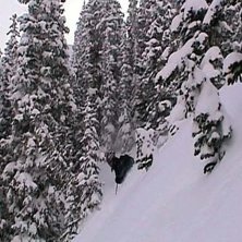 Bottenl&ouml;stpuder i Brighton, Utah.. Photo: Fredrik Ericsson. Rider: Magnus Lageson.