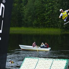 aqua jam. Photo: Joakim Hayland. Rider: Alric Ljunghager.