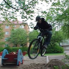 Ps.   S&ouml;ker sponsor. Photo: Farsan. Rider: Fredrik Olsson.