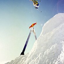 Red Bull Big Air 2003. Photo: Peter Boman. Rider: Steele Spence.