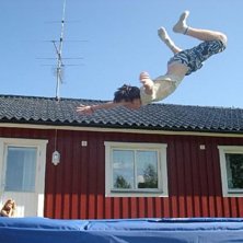 fick till en bra bild till slut.. Photo: Henrik Andersson. Rider: Benno Persson.