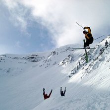 Johan tog mer och mer fart, reultat en bra bild.... Photo: Jonas H&ouml;gstr&ouml;m. Rider: Johan Johansson.