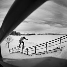 Cab 270 fs boardslide. Photo: Matt George. Rider: Kalle Ohlson.