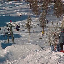 360mute en fin dag i Yll&auml;s, Finland. Photo: David Nilsson. Rider: Fransson.