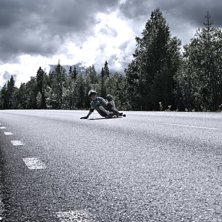 Long way home. Photo: Robin Todor. Rider: Gustav Olsson.
