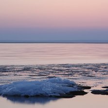 Dagen efter islossningen.. Photo: Sven Grauman.