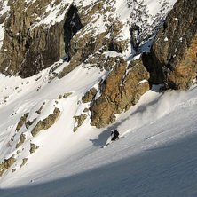 sk&ouml;n aprilpudersv&auml;ng i eftermiddagssolen. Photo: rich. Rider: jakob wallin.