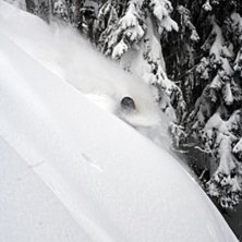 Ingen sn&ouml; i Sverige.
Ganska gott om det i Kanada. Photo: Henrik Karlsson. Rider: Tobias Gustafsson.