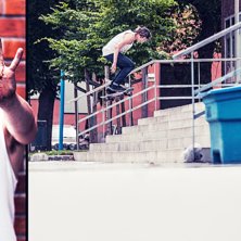 En skatesession ett tag sen!

F&ouml;r mer bilder be. Photo: Andreas Bryngel. Rider: August Forsman.