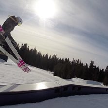 @Ida_Ruder
Playing around. :D @ Kl&auml;ppen skii res.