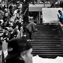 Frontline Railjam 2011. Photo: Emrik Jansson. Rider: Anton Bilare.
